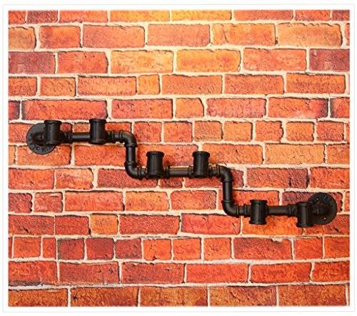 Soporte de vino de pared LUNEZY para 6 botellas miniatura 6