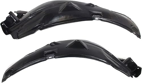 Garage-Pro Juego de protectores de guardabarros delantero para conductor y lado del pasajero, compatible con Infiniti 2011-2012 G25 2007-2008 G35