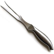 Carving Fork/Meat Fork, 6" made from Stainless Steel With a Comfortable Ergonomic Handle - Chopaholic by Jean Patrique