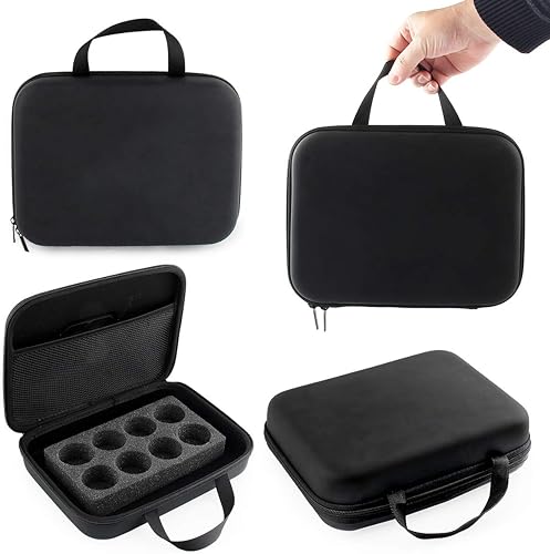 Miniatura 1 de PWTAO Bey Battling Top Burst Blade Gyro Toy Battle Set 8 Spinning Top Burst Gyros 2 Launchers Combate Battling con caja de almacenamiento portátil