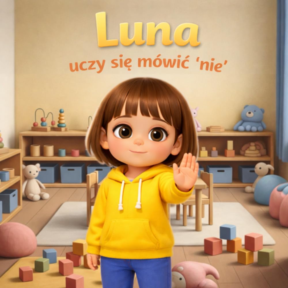 Luna uczy się mówić «nie»: Spokojna książka dla dzieci o stawianiu granic, asertywności i słuchaniu własnych uczuć
