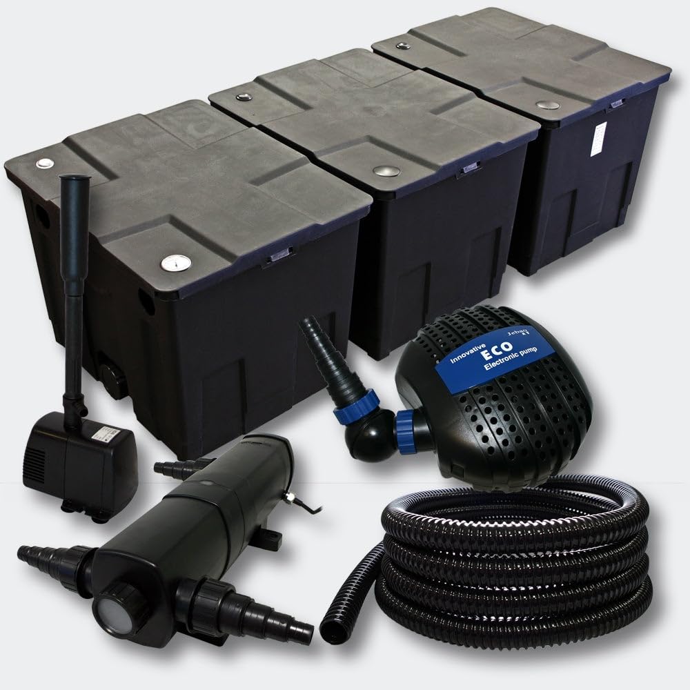 Kit: filtro de estanque 90000l 36 vatios UV esterilizador bomba fuente 4216461