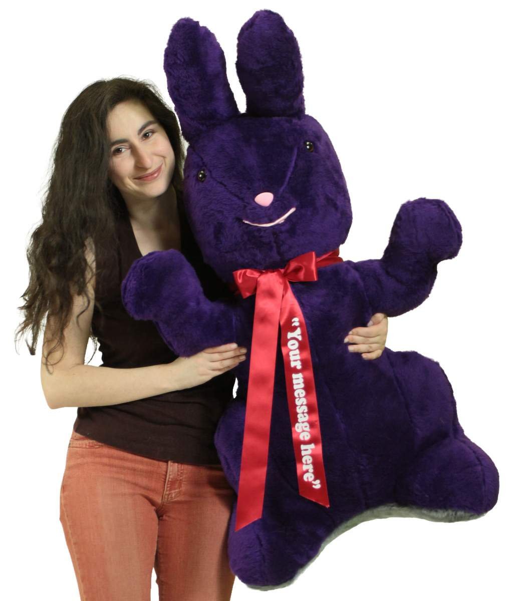 Amazon.com: Big Plush Giant Stuffed Purple Rabbit - Large 3.5-Foot