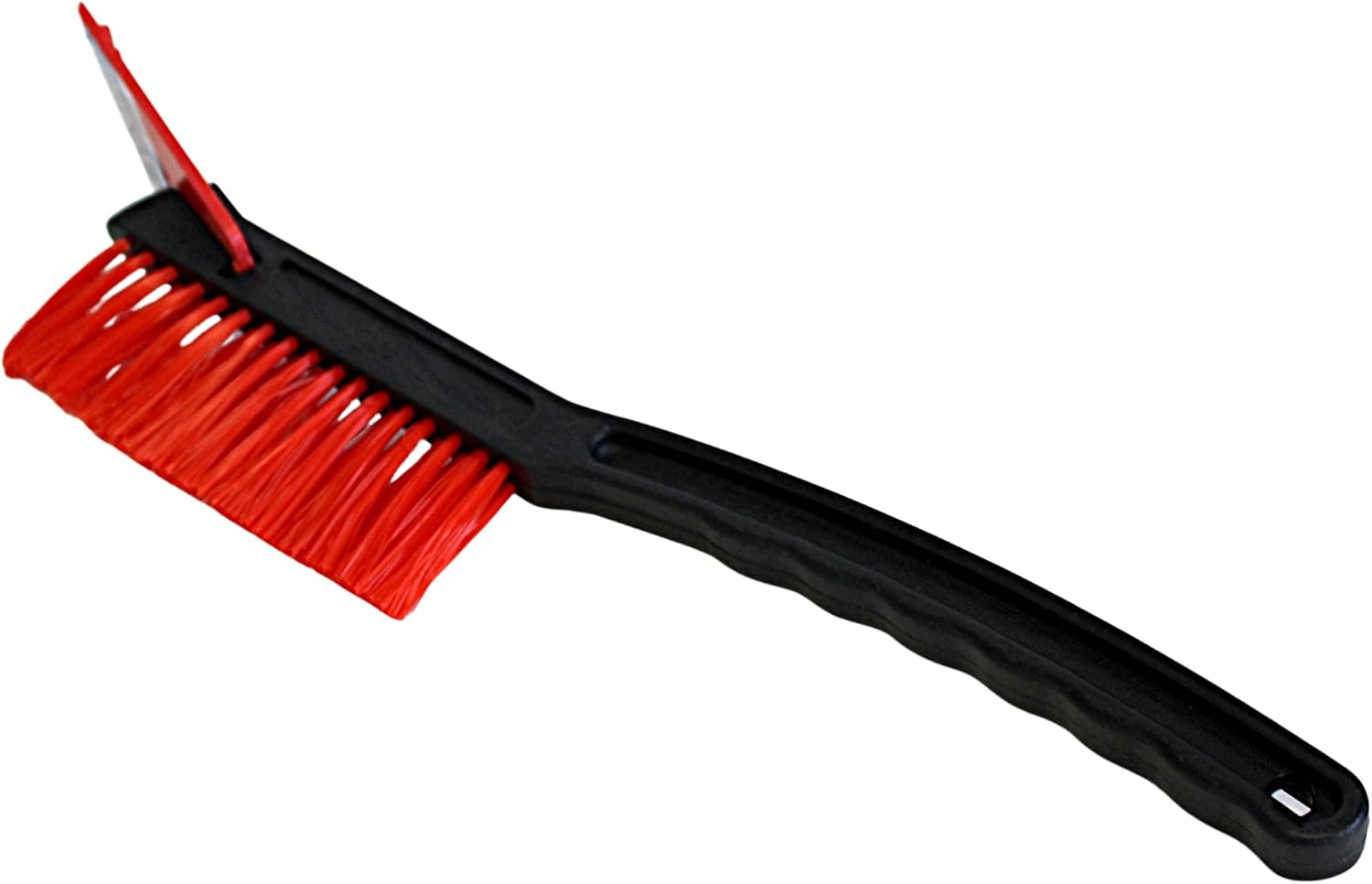 Dependable Industries inc. Essentials Set of 2 Auto Snow Brush Scraper Combo 17" Long Unbreakable ABS Handle for Cars, Trucks, SUVs