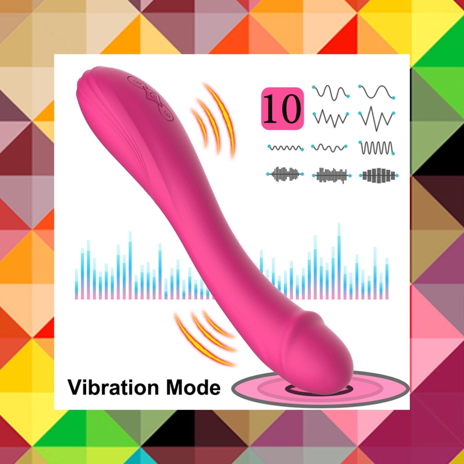 Dona Vibratori 2023 Nuovi vibratori potenti a 10 velocità per le donne, Magic Dual Motors Bacchetta massaggiatore per il corpo Giocattoli del sesso per le donne G Spot Giocattoli per adulti