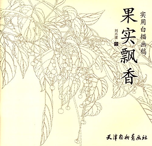 果实飘香(实用白描画稿)