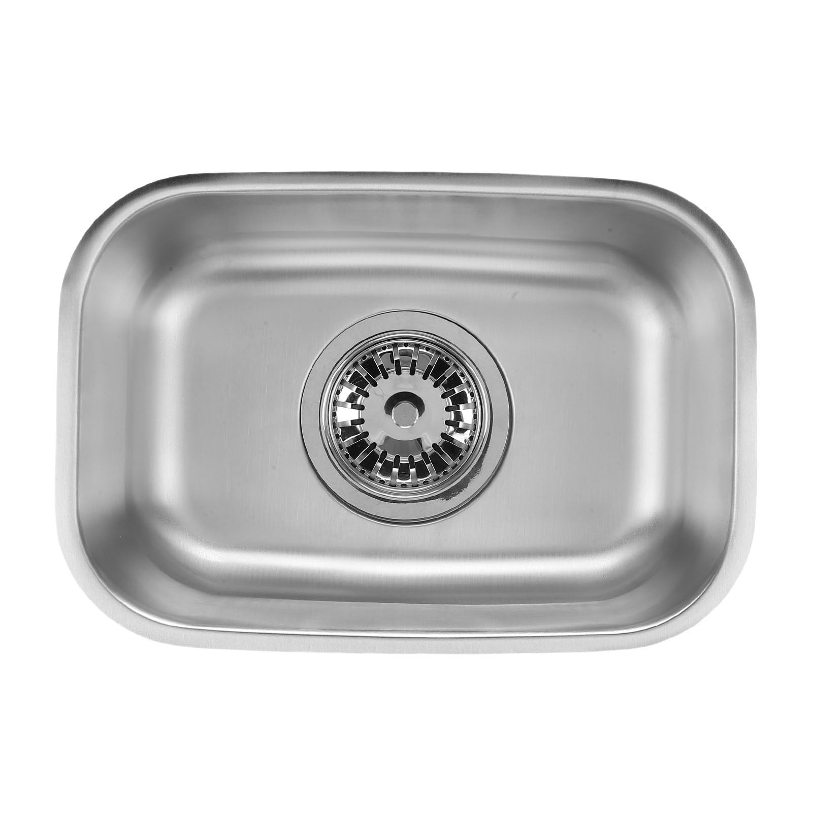 Lavello da Bagno Salvaspazio in Acciaio Inossidabile con Mini Vasca Singola Durevole per e Yacht 12,6x8,66x4,72 Pollici