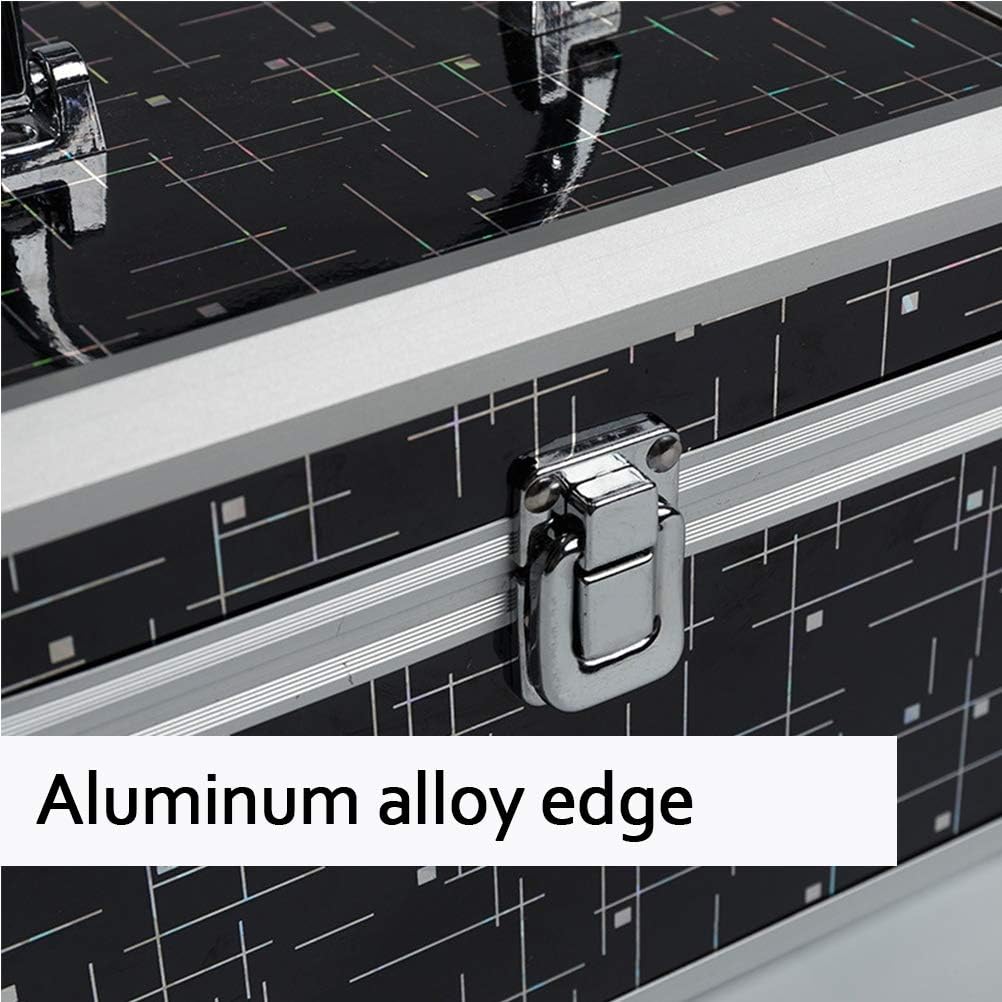 Cosmetic Case Vanity Case kable Beauty Makeup Nail Jewelry Portable Case Storage Box