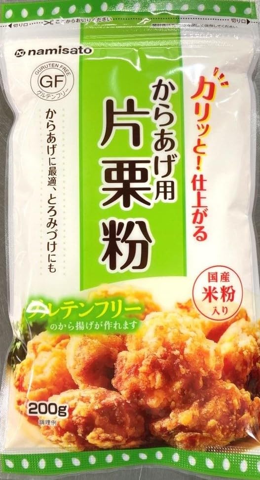 Amazon.co.jp: 波里 からあげ用片栗粉 200g : 食品・飲料・お酒