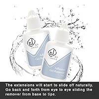 Vista 5 de JO Amour - Removedor de pegamento para extensiones de pestañas, gel adhesivo de disolución rápida