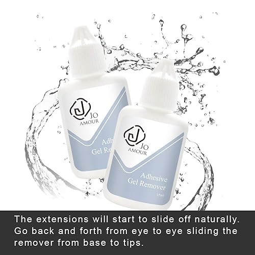 Miniatura 5 de JO AMOUR - Removedor de pegamento para extensiones de pestañas, gel adhesivo de disolución rápida
