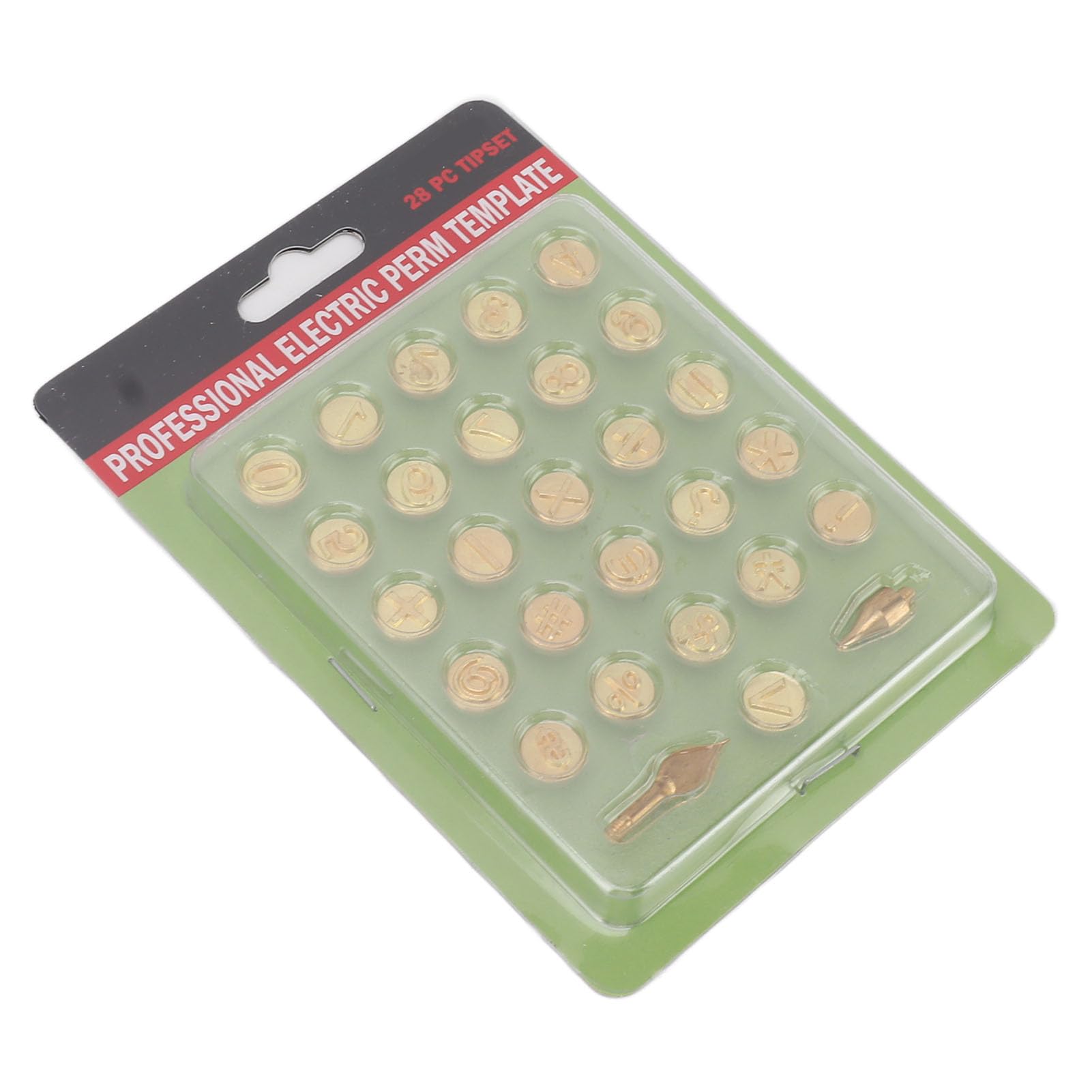 Number Wood Burning Tip Set, Engraving DIY Pyrography Head, Embossing Carving Crafts with Electric Soldering Iron for Wood, Leather, Plastic