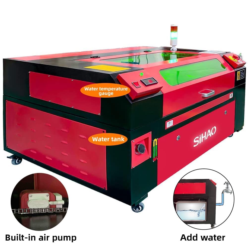 Maszyna do grawerowania laserowego co2 grawerowanie laserowe cięcie laserowe grawerowanie grawerowanie laserowe wycinarka laserowa 700 x 500 mm RDWorks 220 V Europlug drewno plastik skóra akryl