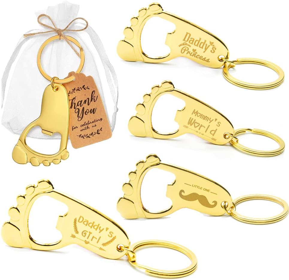 Personalized Custom Wood Beer Bottle Opener Bulk Wedding Party Favors Gift for Guests Custom Bottle Opener Baby Shower Groomsmen/Birthday/Bachelor Party Bottle Opener Gifts Corkscrew(500PC)