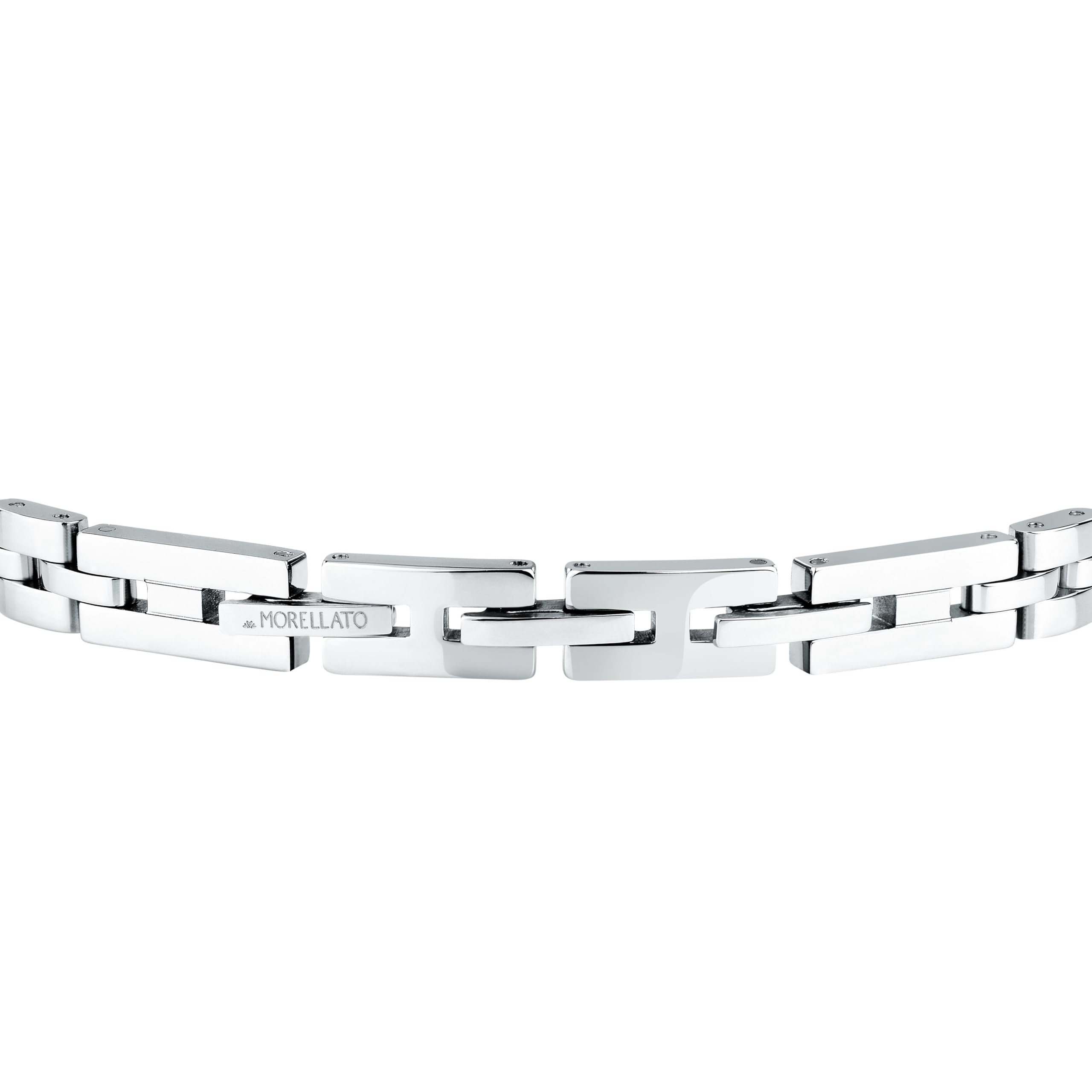 Morellato Bracciale Uomo in Acciaio, Collezione GOLD, Dettaglio Dorato, Idee Regalo Uomo - SABY04
