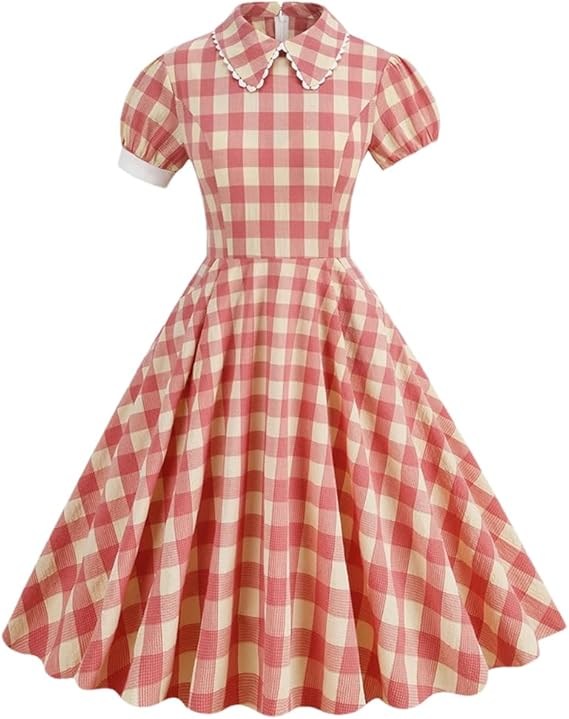 ワンピース soor ploom Gilda Dress, Vintage Plaid 4y soor ploom Gilda Dress, Vintage Plaid 4y