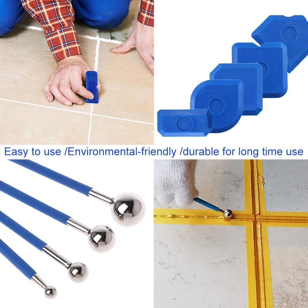 4 Pezzi Silicone Sigillante Spreader Profilo Applicatore - Foto 3