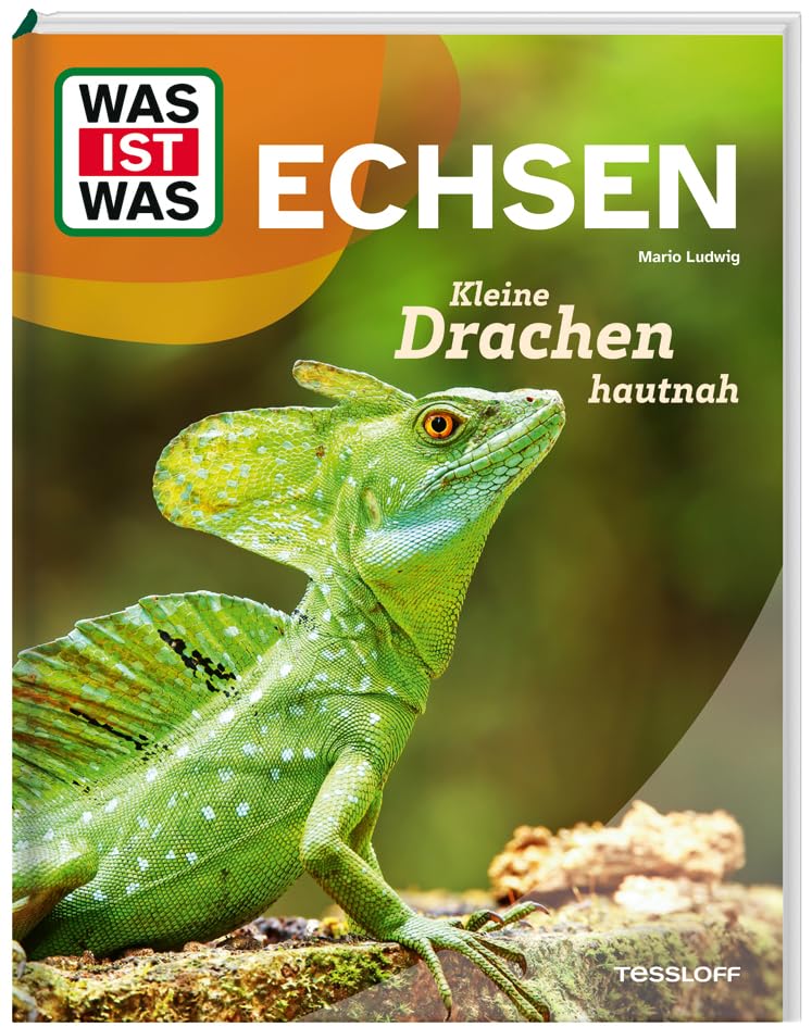 WAS IST WAS Echsen. Kleine Drachen hautnah | Spektakuläre Bilder | AHA-Momente & cooles Wissen | Für Kinder ab 8 Jahren (WAS IST WAS Das Original)