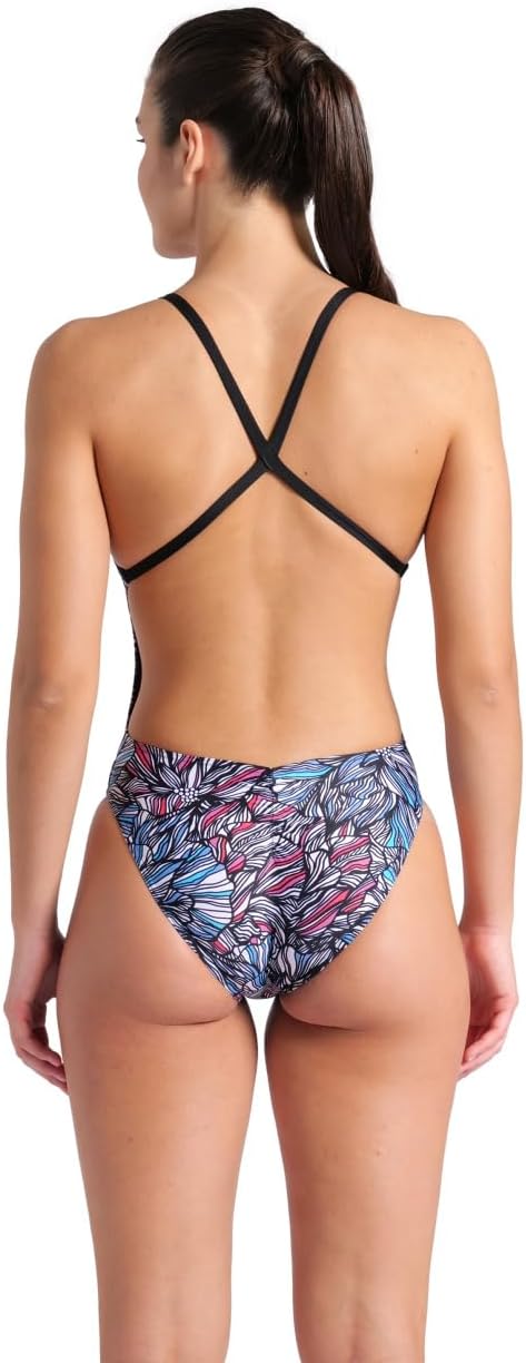 Arena Womens Arena Performance Women's Dahlia X Cross Back Training Swimsuit Ladies Bathing Suit - Image 2