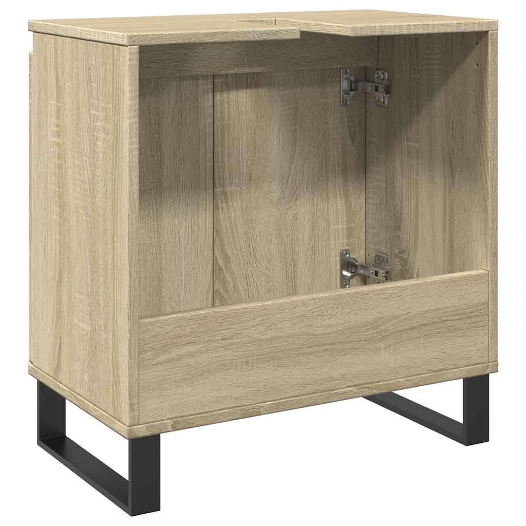 Szafka łazienkowa dąb Sonoma materiał drewnopochodny 58 x 33 x 60