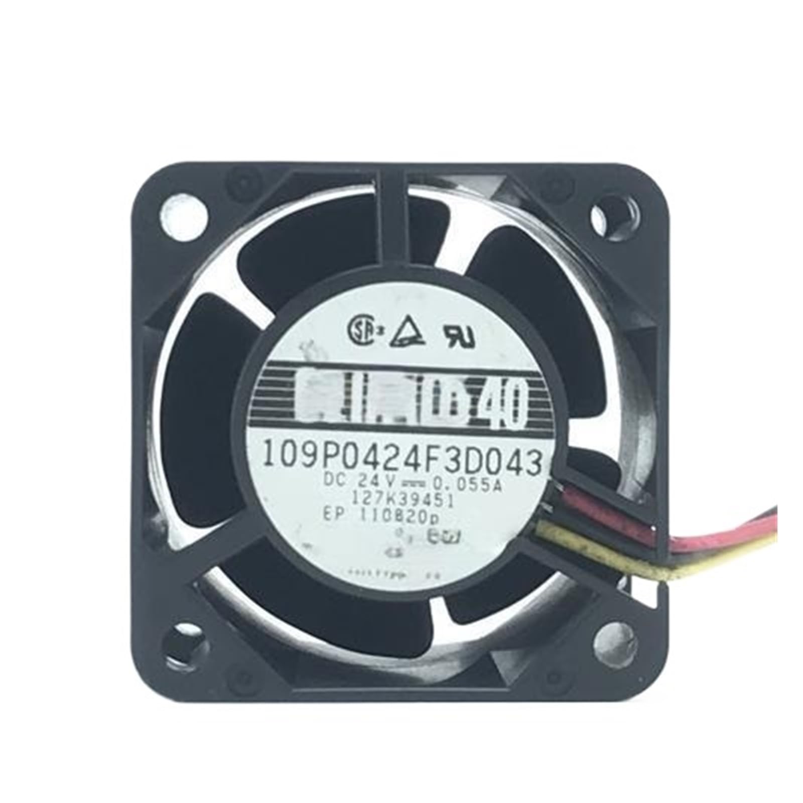Anertquih One Color 40 * 28Mm 4Cm 24V 0.055A 109P0424f3d043 1U Cooling Fan