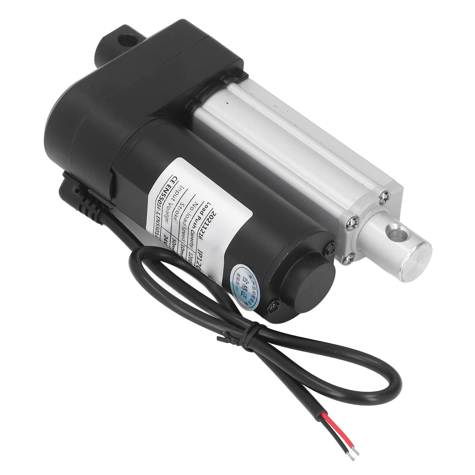 Actuador Lineal Eléctrico 24V - Fuerza 1200N, Carrera 8 Mm, Para Uso Industrial, Médico O Agrícola