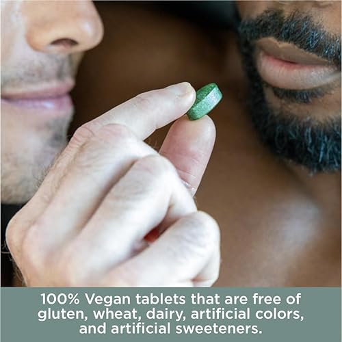 Miniatura 9 de Pure for Men Multivitamínico para hombres | Apoyo de energía y estrés, huesos fuertes, rico en antioxidantes y minerales | Vitamina A, vitamina B,