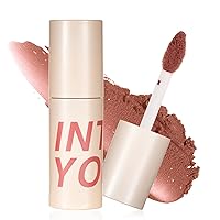 Vista 30 de INTO YOU Tinte labial mate súper permanente, suave y ligero, suave y suave, lápiz labial nude de doble uso (W4)