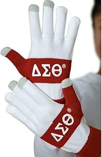 Delta Sigma Theta Knit Texting Gloves