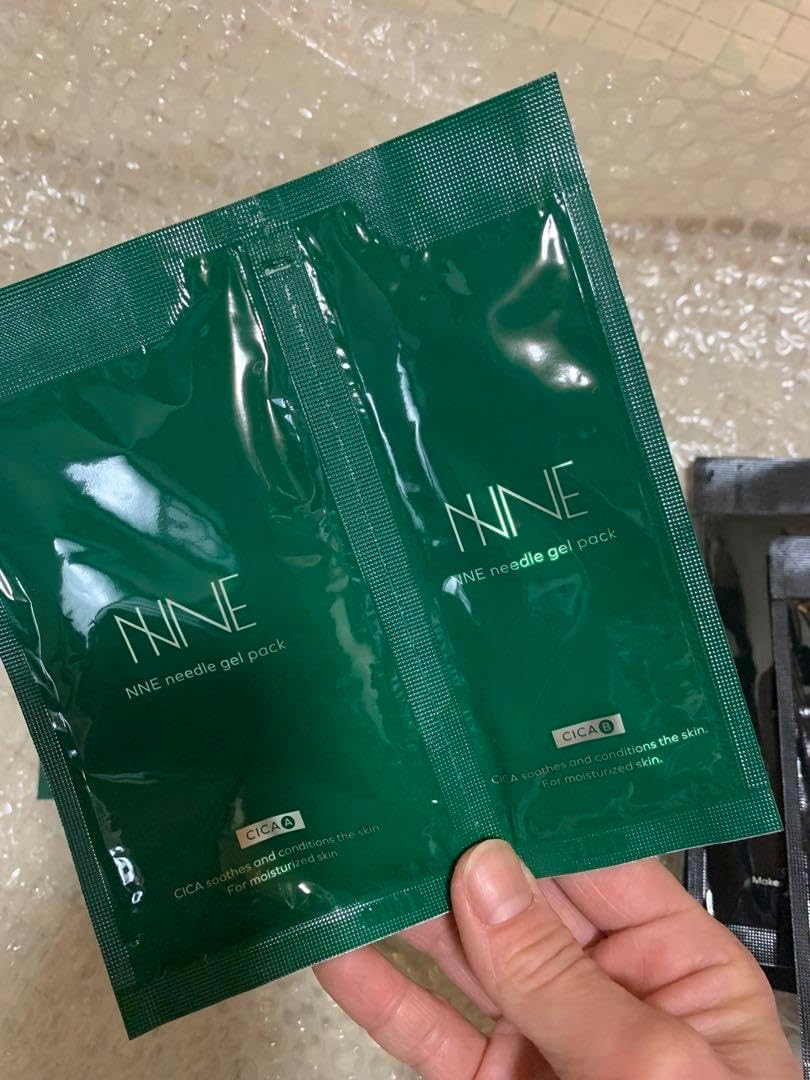 NNEニードル炭酸パック（黒:B緑:G） NNE ニードル炭酸パック 各14（黒