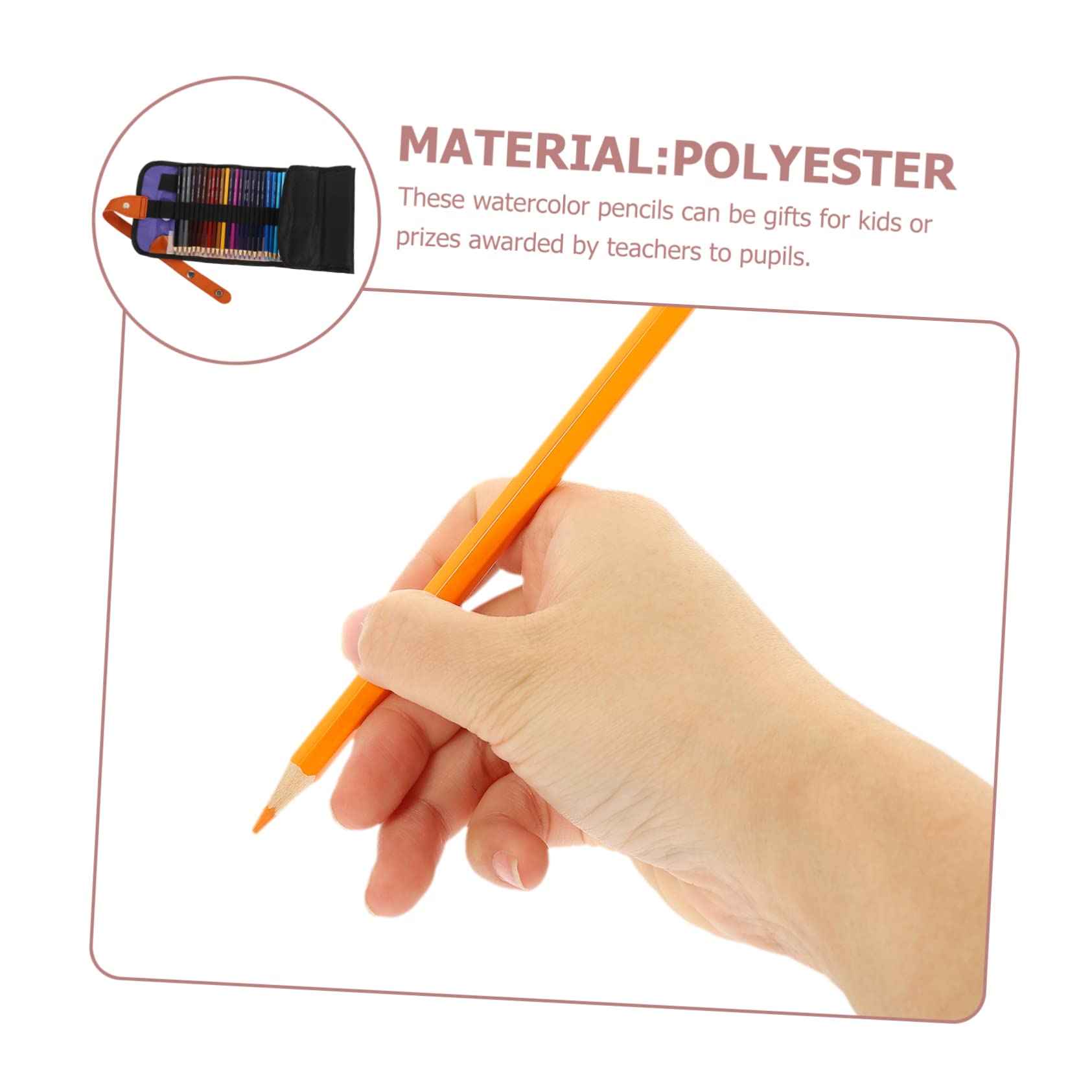 DOITOOL 1 Satz Buntstifte Farben Wasserlösliche Künstler Buntstifte Aquarellstifte für Jugendliche für Zeichnen und für Weihnachten und Geburtstage