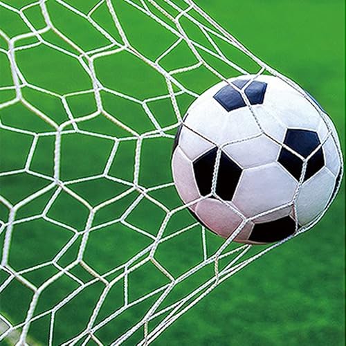 Miniatura 3 de TEQIN Red de portería de fútbol, portátil plegable de 5.9 x 3.9 pies, red de jardín o patio trasero, redes de entrenamiento de polietileno de fútbol