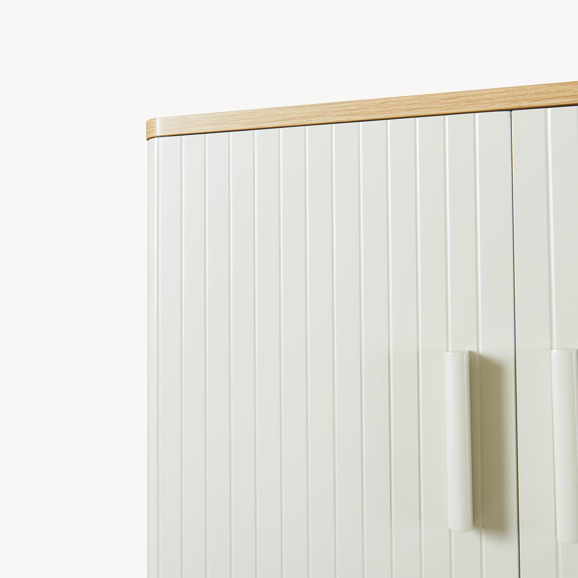 [en.casa] Armadietto sopra Gabinetto Sovrastruttura WC Mobile Bagno sopra WC con Ante e Scomparto Aperto 160x63x20 cm Effetto Rovere/Legno di Pino/Color Avena