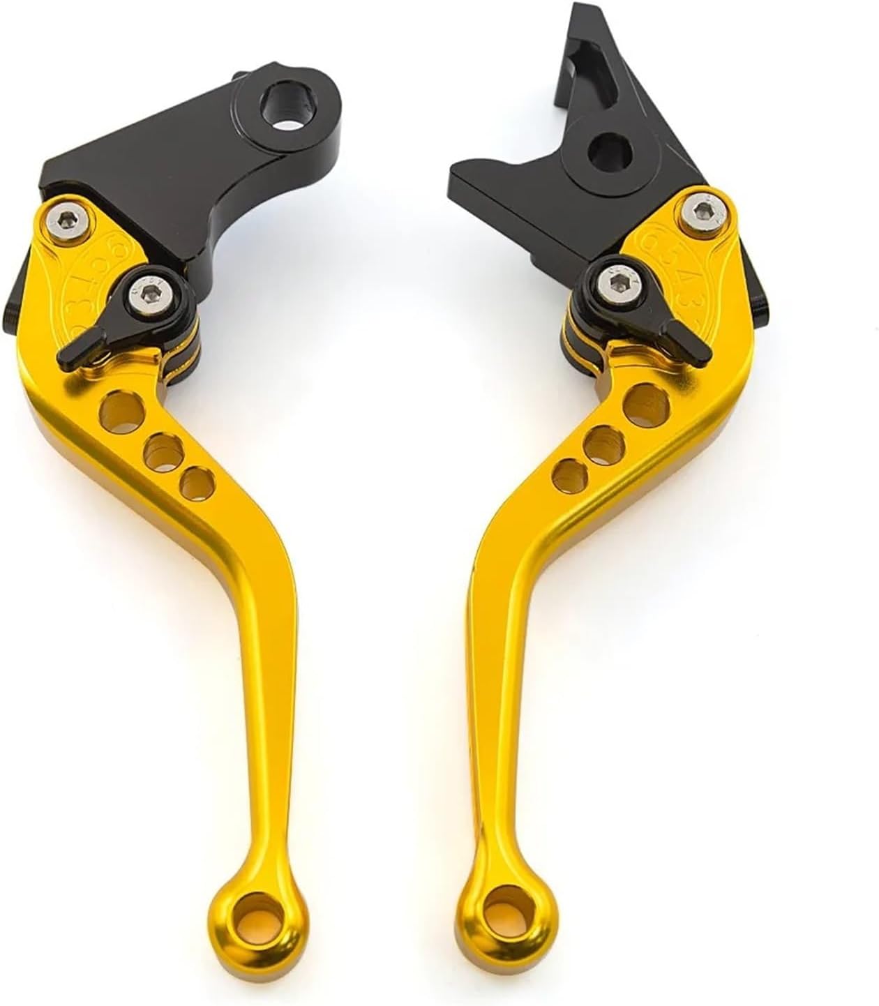 Brake Clutch Levers for Royal for Enfield for Bear 650 for Bear650 2025 Motorcycle Aluminum Adjustable Short Brake Clutch Lever Handle Accessories(4)