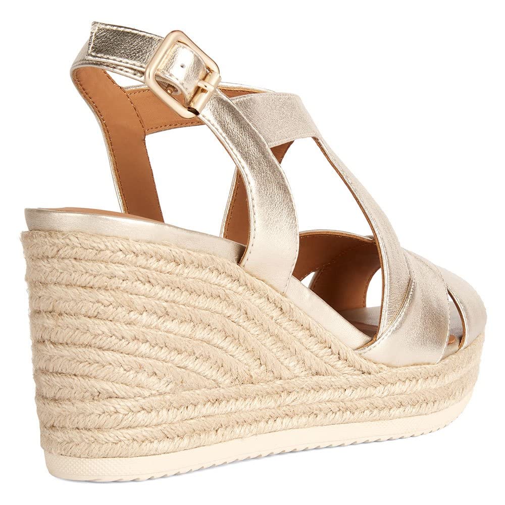 Geox D Ponza - espadryle Wedge sandały Kobiety