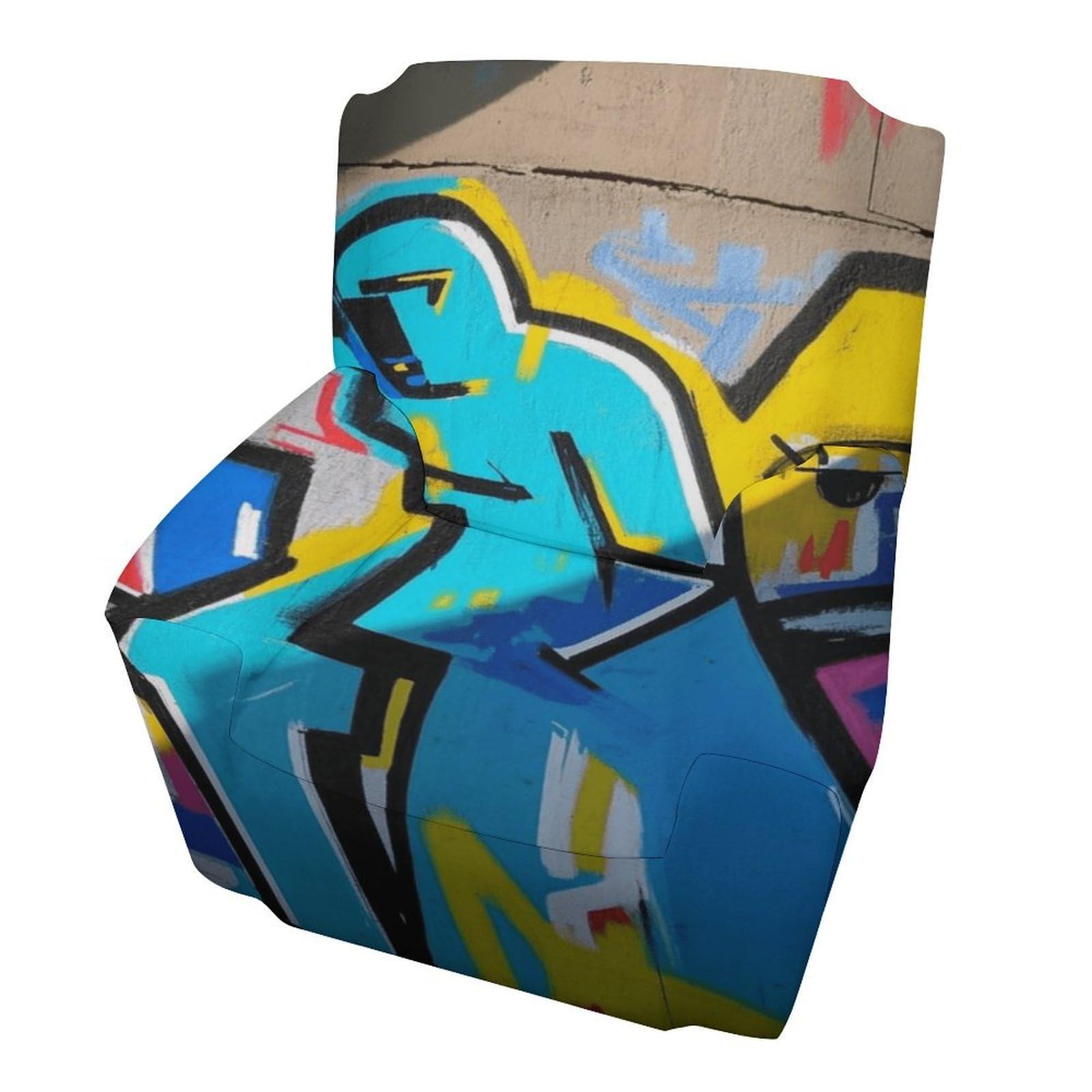 Fekiloot Style Graffiti Couch Cover Sofa Cover Sofa Slipcover