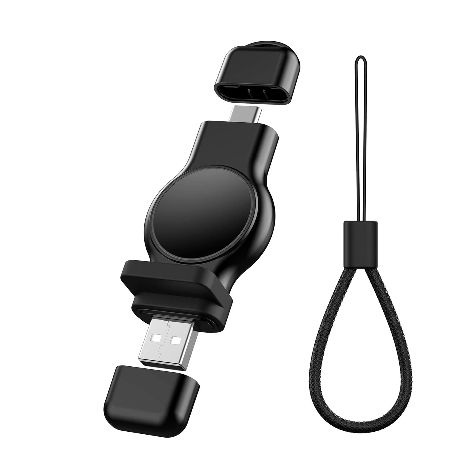 GMBYLBY Power Adapter Charger Dock Holder Base Suitable for 2/3/4/5/6/7 USB Fast Charging Cable Charger Dock for Phone Watch Fast Chatging Switch Holder Station with Cable C