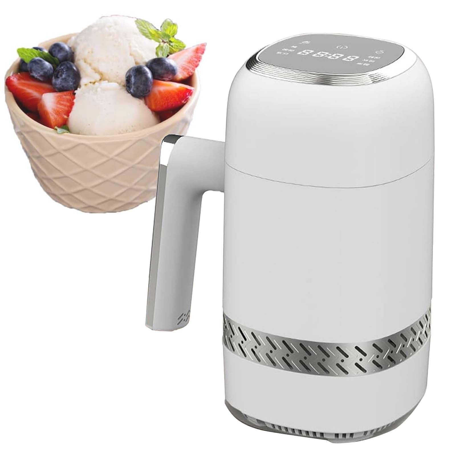 Heladera ElectróNica Compacta - Capacidad De 300 Ml, Pantalla Digital Inteligente - Vaso Refrigerador, Vaso Aislante, MáQuina Comercial Para Snacks, Heladera De Mostrador