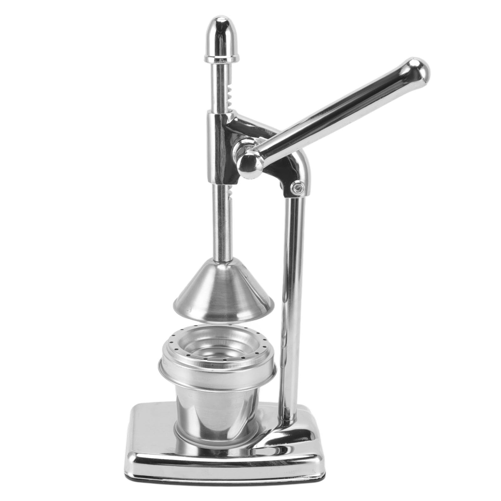 Manueller Orangenpresse aus Edelstahl 304 – Ergonomischer Zitruspresse mit Hebelgriff für Saft von Orangen und Granatäpfeln