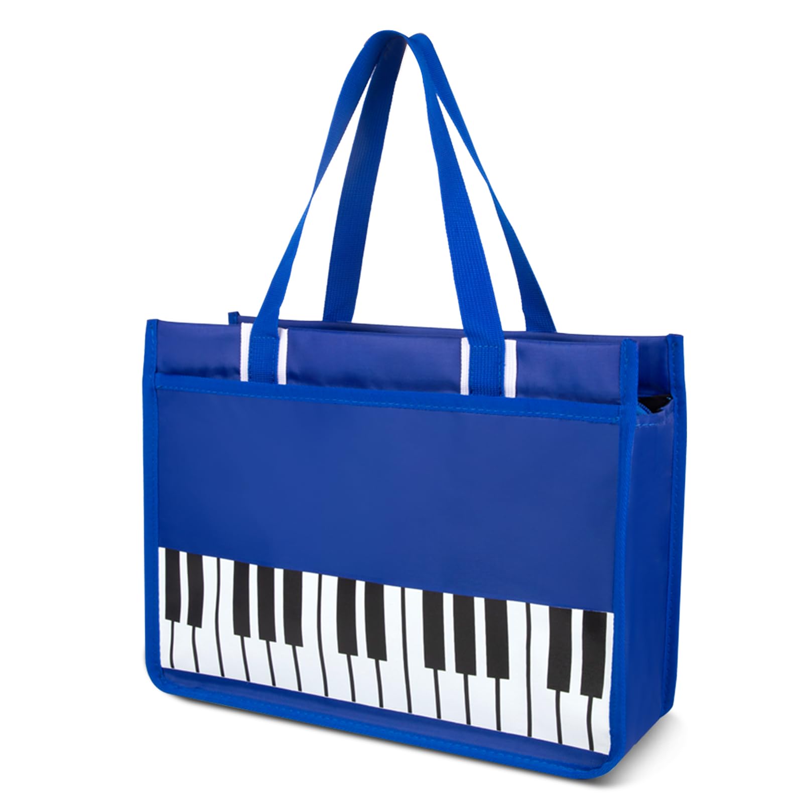 Headsitg Tote Bag Piano Bag Musical Note Handbag Piano Key Tote Bag,Womens Reusable Shopping Bags
