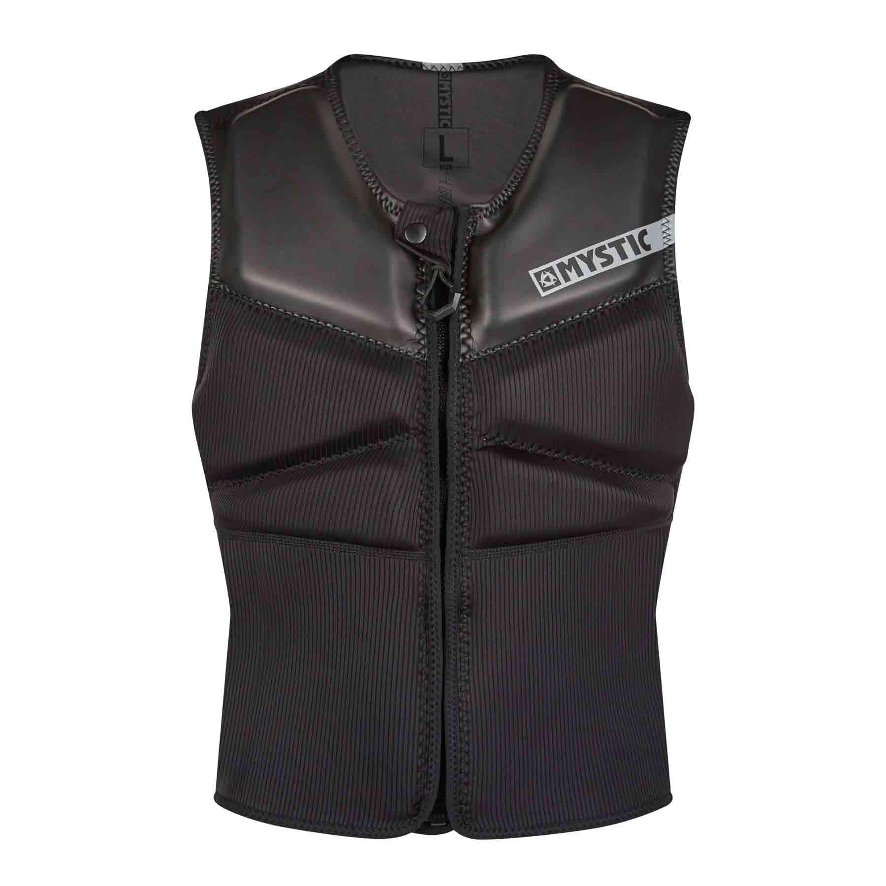 Mystic 2023 Block Kite Surfing Front-Zip Impact Vest - Grey