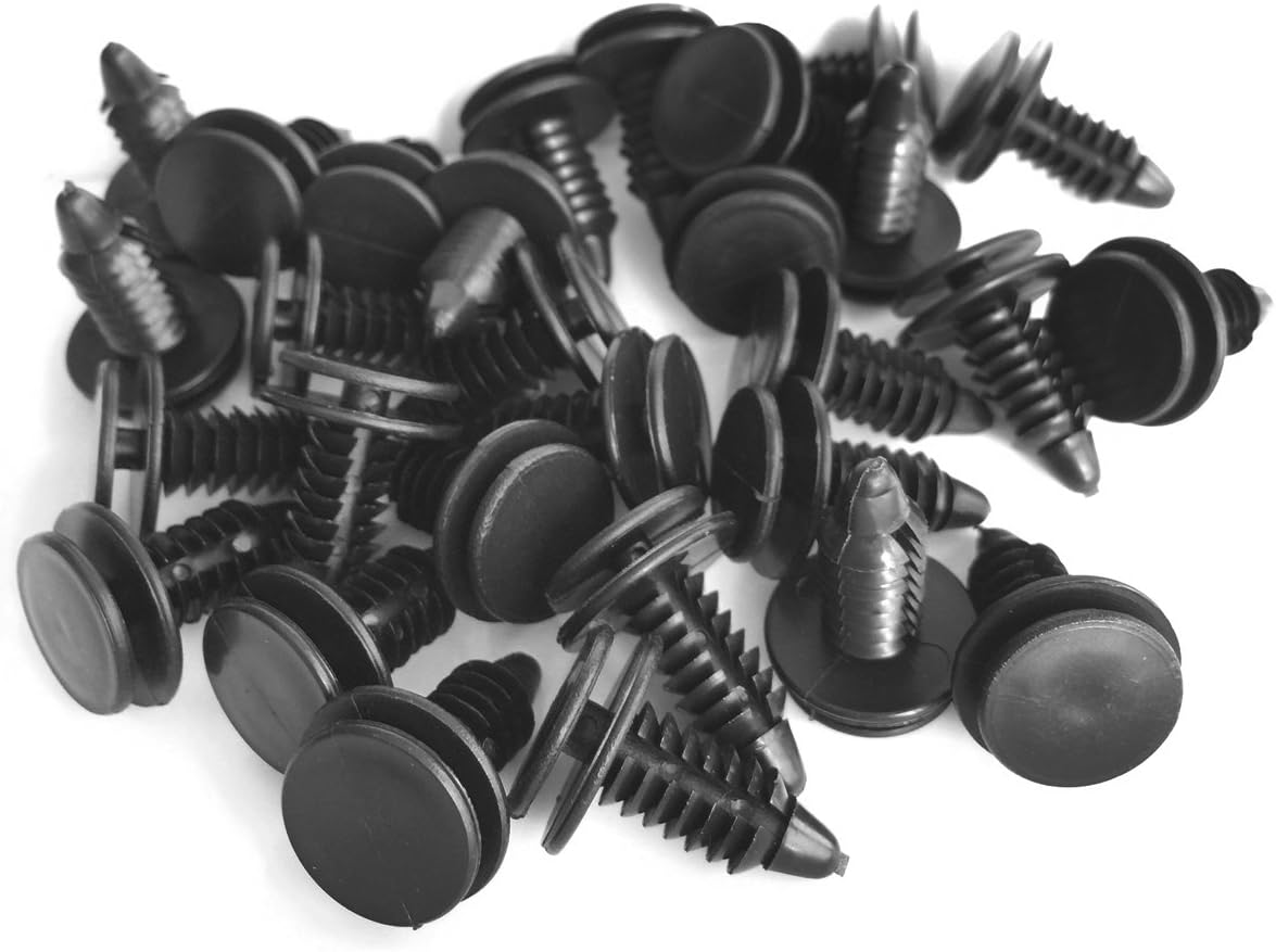 Lantee 20 Pieces Car Trim Panel Retainer Clips for Ford N805155-S