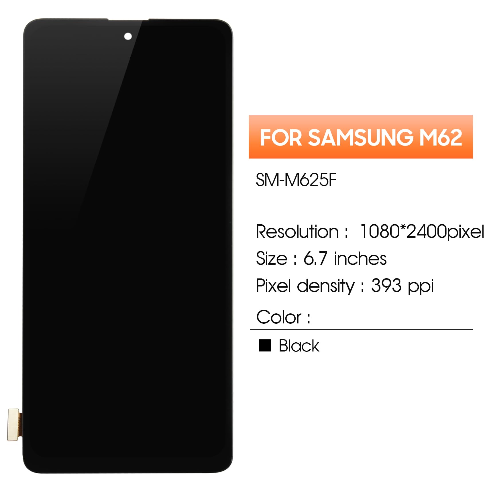 Amazon.com: OLED for Samsung M62/F62 Screen Replacement for