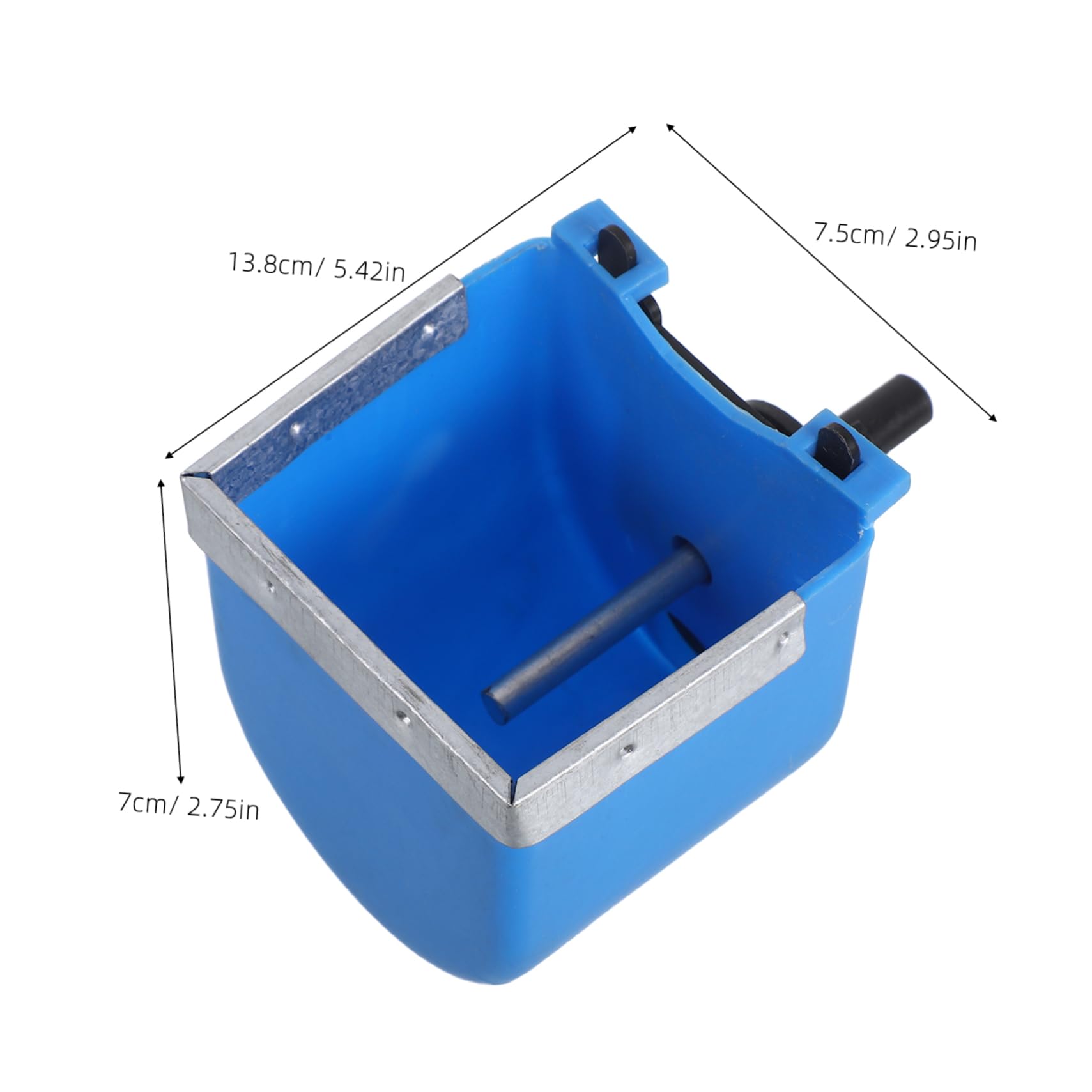 Parliky Rabbit Automatic Drinking Water Machine Water Drinker for Rabbits Hamster Waterer Pet Food Bowls Dish Feeder for Chinchilla Puppy Bowls for Indoor Bunny Bowls for Rabbits Blue