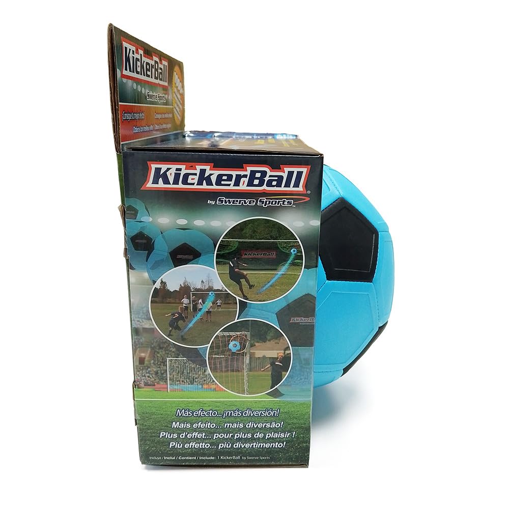 Kickerball el Balón con Efecto Que Marca una Trayectoria Curva