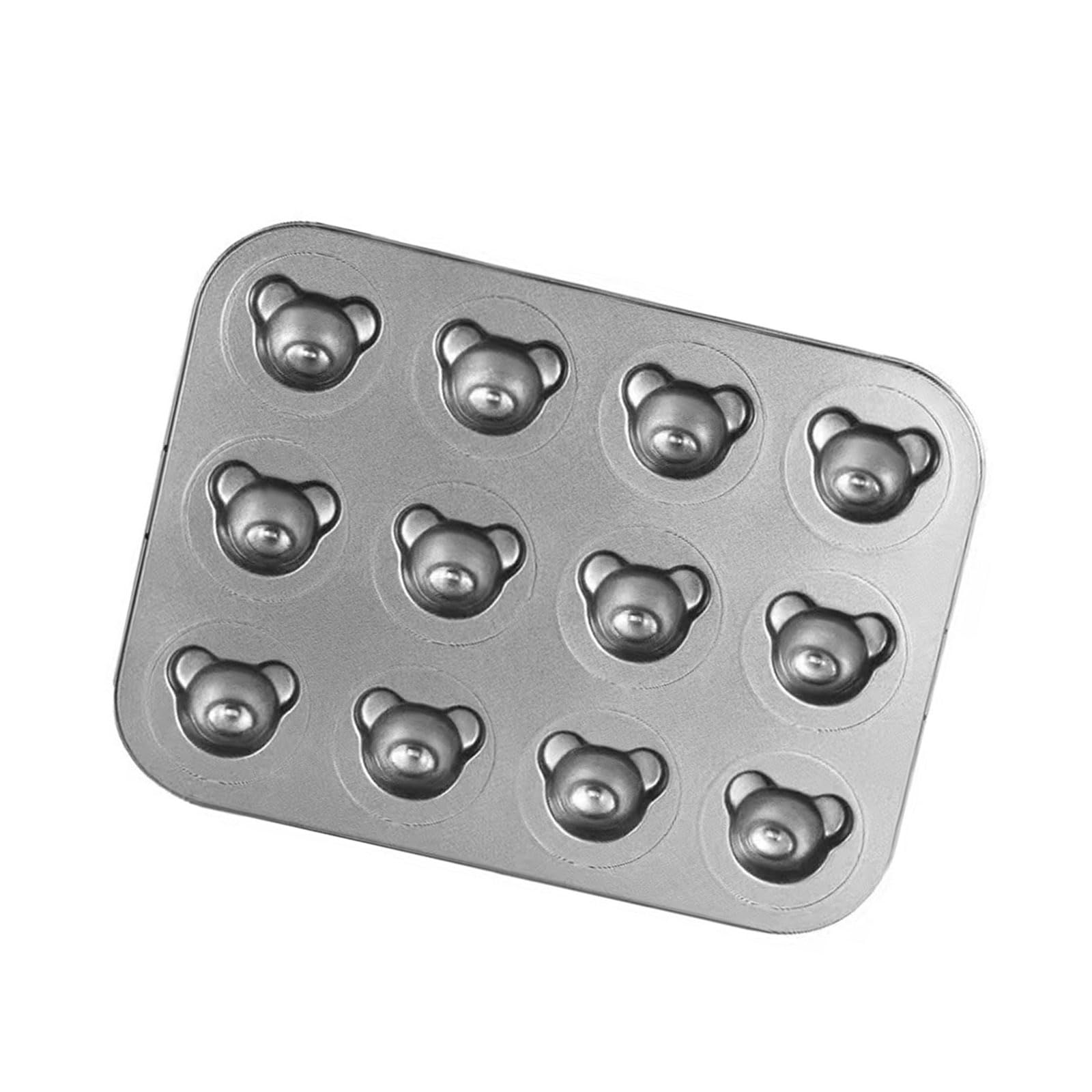 Tsophreniq Kids Friendly Multi Design Oven Pan Thickened Carbon Steel Bakewares for Birthday Cakes and Pastries Japanese Styles Nonstick Baking Pan