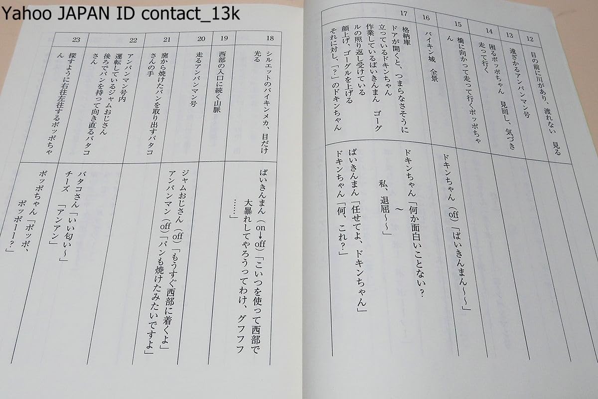 Amazon.co.jp: それいけアンパンマン台本2冊原作やなせたかし