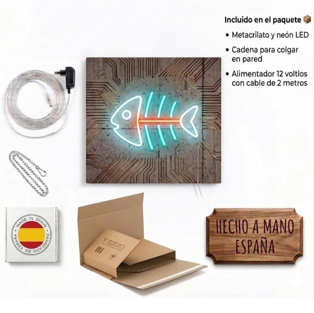 Letrero chocolate con churros Cartel Luminoso LED Escaparate, Decoración de Pared en Metacrilato, Luz Brillante, aproximadamente 75cm x 40cm alimentación 12v