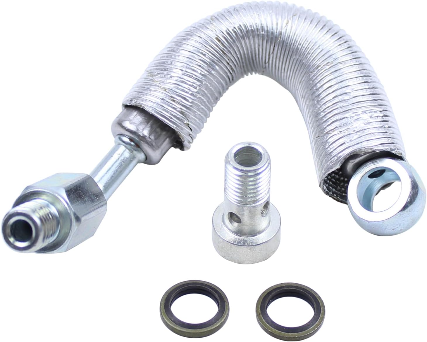 ApplianPar Turbocharger Cooling Feed Line Pipe Applicable for Buick Encore 2013-2020 Chevy Cruze Limited Sonic Trax 2011-2020