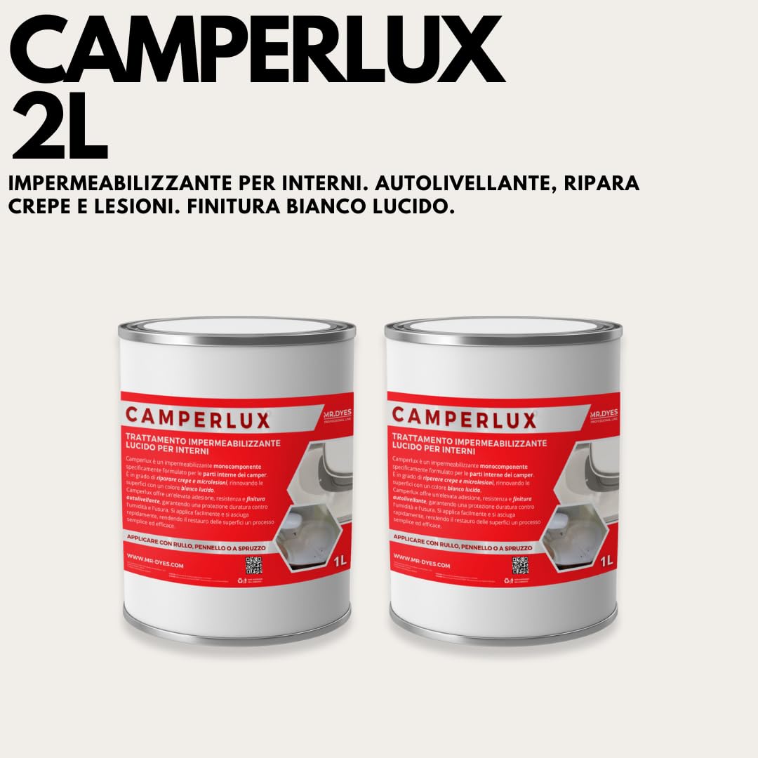 KIT CAMPER-REPAIR - KIT IMPERMEABILIZZANTE PER CAMPER PRONTO ALL'USO. (COMPLETE)